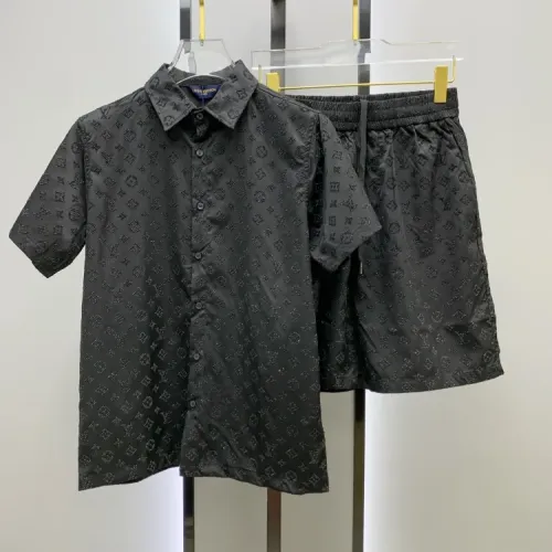 Louis Vuitton LV Tracksuits Short Sleeved For Men #1454117 $52.00 USD, Wholesale Replica Louis Vuitton LV Tracksuits