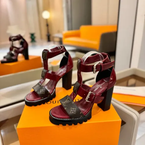Louis Vuitton Sandal For Women #1454143 $140.00 USD, Wholesale Replica Louis Vuitton Sandal