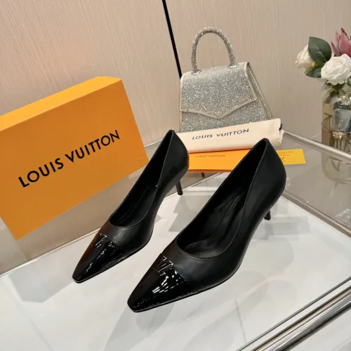 Louis Vuitton High-Heeled Shoes For Women #1454389 $112.00 USD, Wholesale Replica Louis Vuitton High-Heeled Shoes
