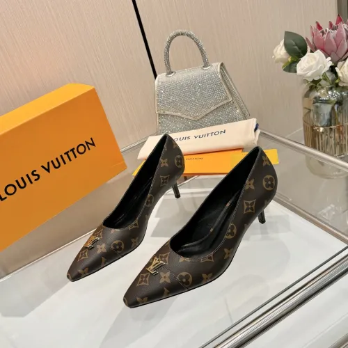 Louis Vuitton High-Heeled Shoes For Women #1454390 $112.00 USD, Wholesale Replica Louis Vuitton High-Heeled Shoes