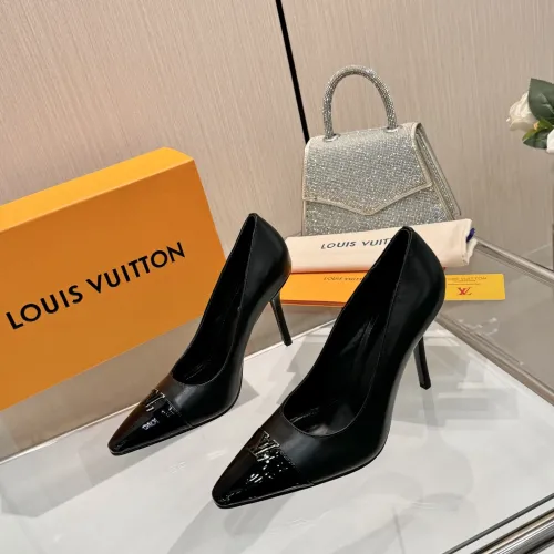 Louis Vuitton High-Heeled Shoes For Women #1454393 $115.00 USD, Wholesale Replica Louis Vuitton High-Heeled Shoes