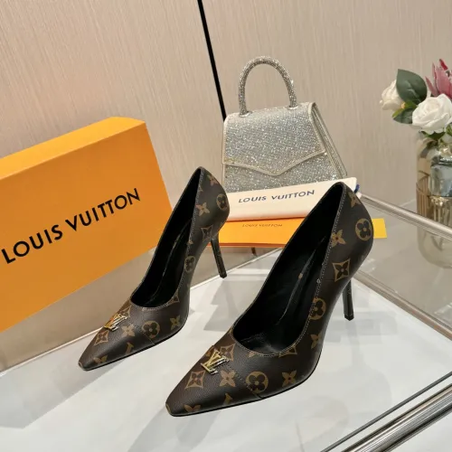Louis Vuitton High-Heeled Shoes For Women #1454394 $115.00 USD, Wholesale Replica Louis Vuitton High-Heeled Shoes