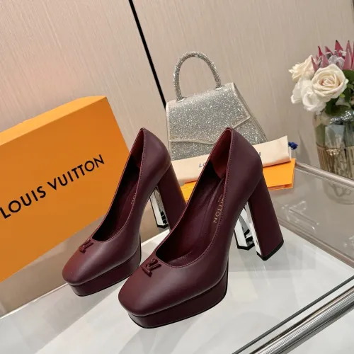 Louis Vuitton High-Heeled Shoes For Women #1454395 $118.00 USD, Wholesale Replica Louis Vuitton High-Heeled Shoes