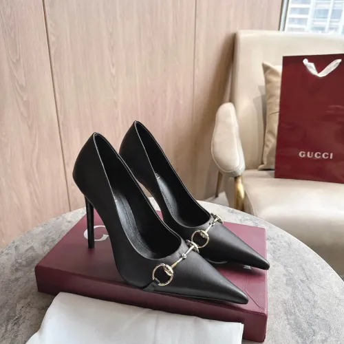 Gucci High-Heeled Shoes For Women #1454406 $105.00 USD, Wholesale Replica Gucci High-Heeled Shoes