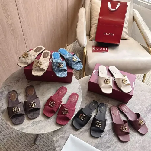 Replica Gucci Slippers For Women #1454412 $92.00 USD for Wholesale