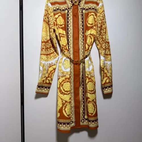 Versace Dresses Long Sleeved For Women #1454424 $92.00 USD, Wholesale Replica Versace Dresses