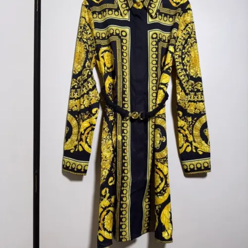 Versace Dresses Long Sleeved For Women #1454426 $92.00 USD, Wholesale Replica Versace Dresses
