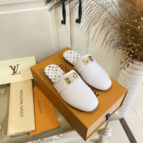 Louis Vuitton Slippers For Women #1454434 $88.00 USD, Wholesale Replica Louis Vuitton Slippers