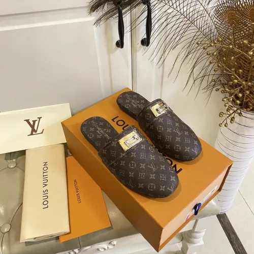Louis Vuitton Slippers For Women #1454438 $88.00 USD, Wholesale Replica Louis Vuitton Slippers