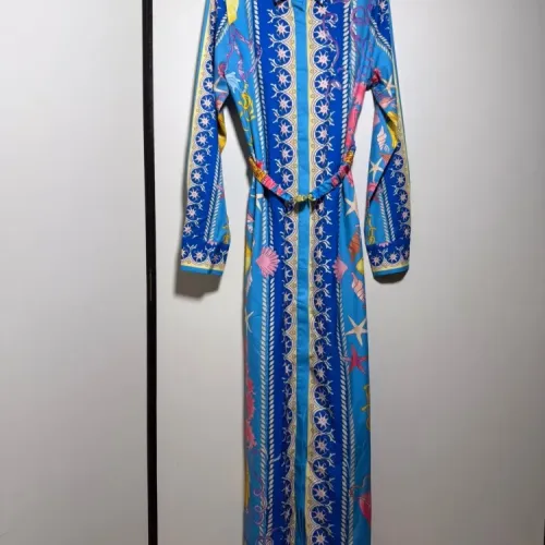 Versace Dresses Long Sleeved For Women #1454442 $98.00 USD, Wholesale Replica Versace Dresses
