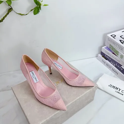 Jimmy Choo High-Heeled Shoes For Women #1454453 $108.00 USD, Wholesale Replica Jimmy Choo High-Heeled Shoes