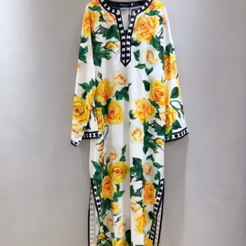 Dolce &amp; Gabbana Dresses Long Sleeved For Women #1454463 $96.00 USD, Wholesale Replica Dolce &amp; Gabbana Dresses