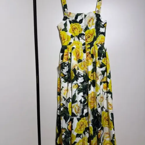 Dolce &amp; Gabbana Dresses Sleeveless For Women #1454467 $102.00 USD, Wholesale Replica Dolce &amp; Gabbana Dresses