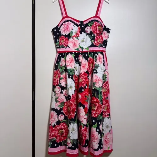 Dolce &amp; Gabbana Dresses Sleeveless For Women #1454469 $102.00 USD, Wholesale Replica Dolce &amp; Gabbana Dresses