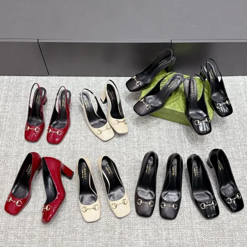 Replica Gucci High-Heeled Shoes For Women #1454497 $102.00 USD for Wholesale