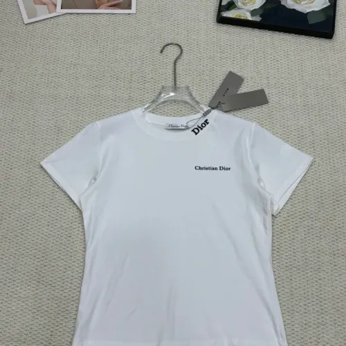 Christian Dior T-Shirts Short Sleeved For Women #1454519 $52.00 USD, Wholesale Replica Christian Dior T-Shirts
