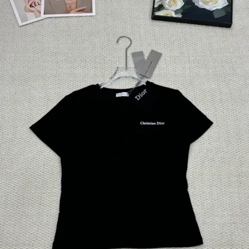 Christian Dior T-Shirts Short Sleeved For Women #1454520 $52.00 USD, Wholesale Replica Christian Dior T-Shirts