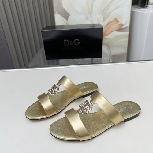 Dolce &amp; Gabbana D&amp;G Slippers For Women #1454522 $85.00 USD, Wholesale Replica Dolce &amp; Gabbana D&amp;G Slippers
