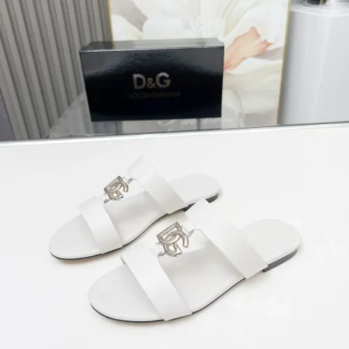 Dolce &amp; Gabbana D&amp;G Slippers For Women #1454524 $85.00 USD, Wholesale Replica Dolce &amp; Gabbana D&amp;G Slippers