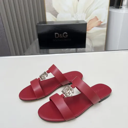 Dolce &amp; Gabbana D&amp;G Slippers For Women #1454527 $85.00 USD, Wholesale Replica Dolce &amp; Gabbana D&amp;G Slippers