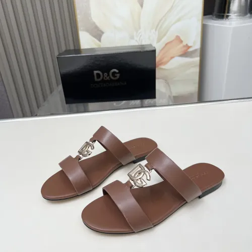 Dolce &amp; Gabbana D&amp;G Slippers For Women #1454529 $85.00 USD, Wholesale Replica Dolce &amp; Gabbana D&amp;G Slippers