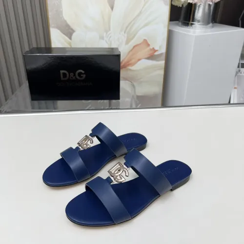 Dolce &amp; Gabbana D&amp;G Slippers For Women #1454531 $85.00 USD, Wholesale Replica Dolce &amp; Gabbana D&amp;G Slippers