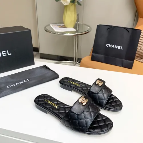 Replica Chanel Slippers For Women #1454553 $72.00 USD for Wholesale