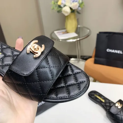Replica Chanel Slippers For Women #1454553 $72.00 USD for Wholesale