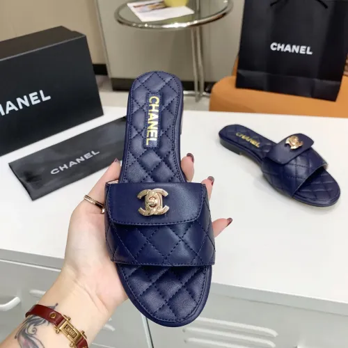 Replica Chanel Slippers For Women #1454555 $72.00 USD for Wholesale