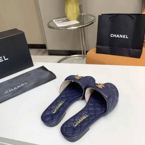 Replica Chanel Slippers For Women #1454555 $72.00 USD for Wholesale