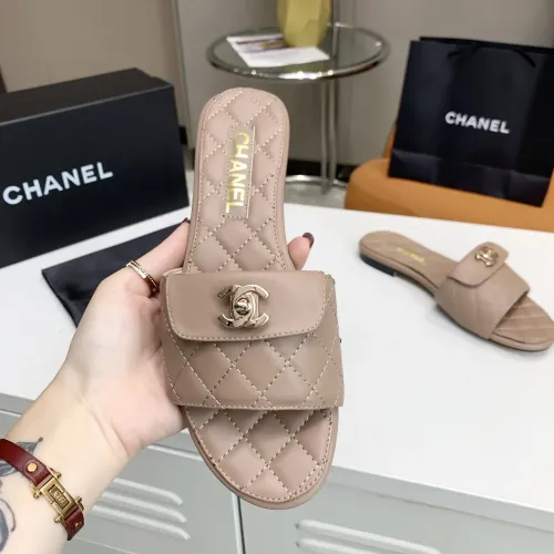 Replica Chanel Slippers For Women #1454557 $72.00 USD for Wholesale