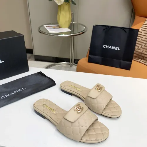 Replica Chanel Slippers For Women #1454558 $72.00 USD for Wholesale
