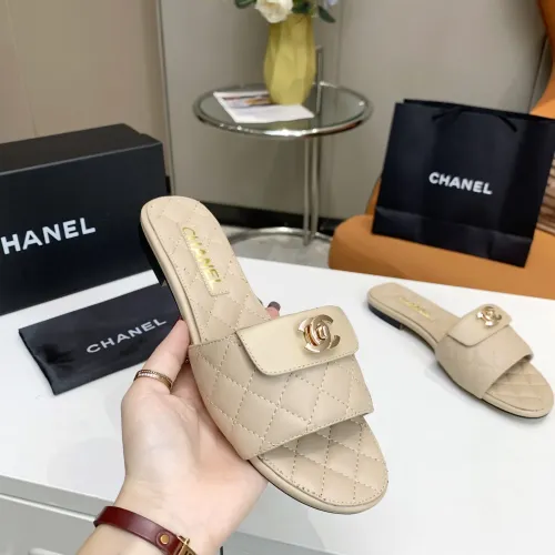 Replica Chanel Slippers For Women #1454558 $72.00 USD for Wholesale
