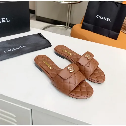 Chanel Slippers For Women #1454559 $72.00 USD, Wholesale Replica Chanel Slippers