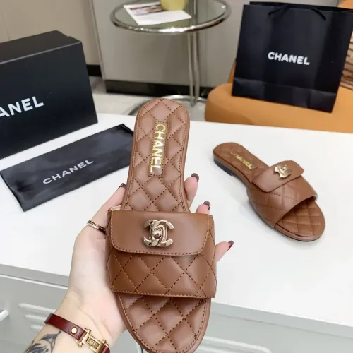 Replica Chanel Slippers For Women #1454559 $72.00 USD for Wholesale