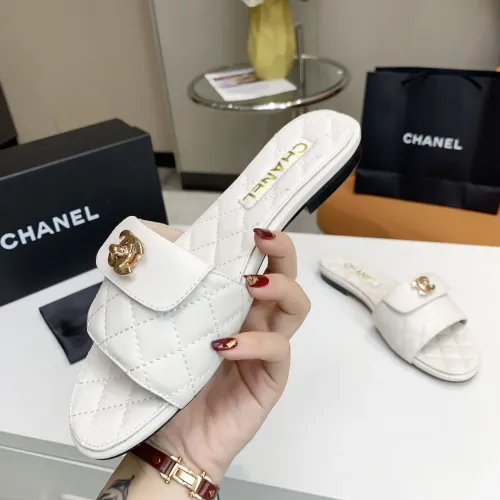 Replica Chanel Slippers For Women #1454560 $72.00 USD for Wholesale