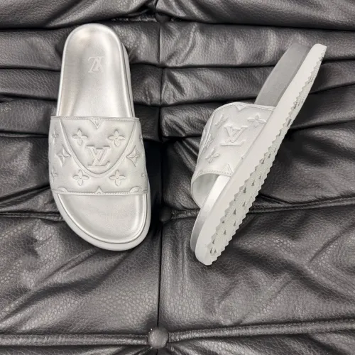 Replica Louis Vuitton Slippers For Men #1454577 $56.00 USD for Wholesale