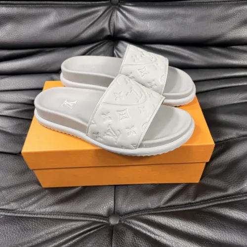 Louis Vuitton Slippers For Men #1454580 $56.00 USD, Wholesale Replica Louis Vuitton Slippers