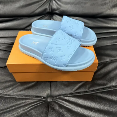 Louis Vuitton Slippers For Men #1454581 $56.00 USD, Wholesale Replica Louis Vuitton Slippers