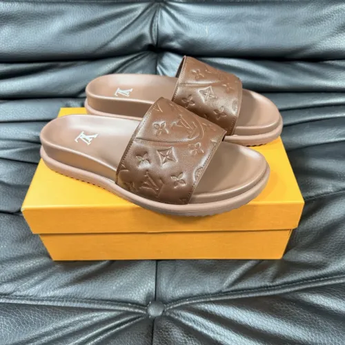 Louis Vuitton Slippers For Men #1454583 $56.00 USD, Wholesale Replica Louis Vuitton Slippers