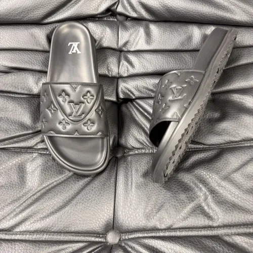 Replica Louis Vuitton Slippers For Men #1454584 $56.00 USD for Wholesale
