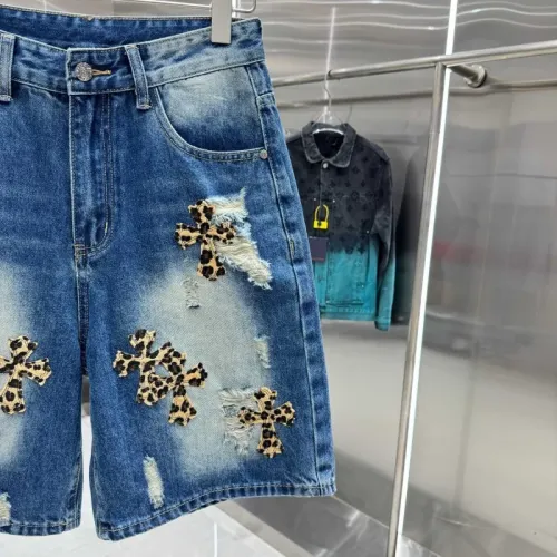 Replica Chrome Hearts Jeans For Men #1454643 $48.00 USD for Wholesale