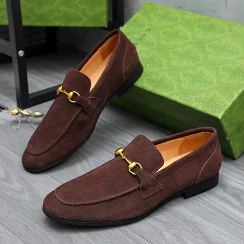 Gucci Oxfords Shoes For Men #1454671 $82.00 USD, Wholesale Replica Gucci Oxfords Shoes