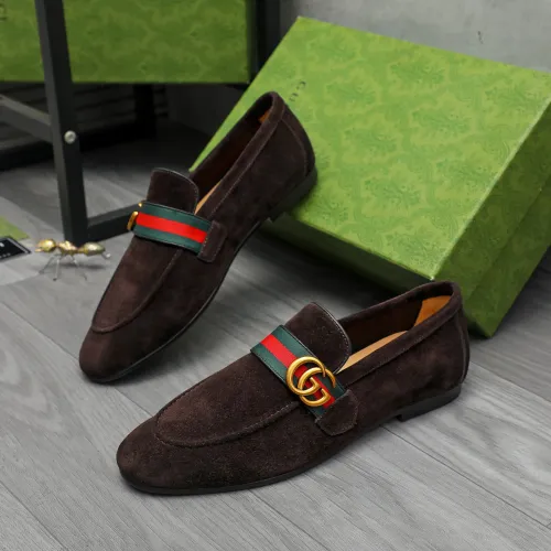 Gucci Oxfords Shoes For Men #1454726 $92.00 USD, Wholesale Replica Gucci Oxfords Shoes