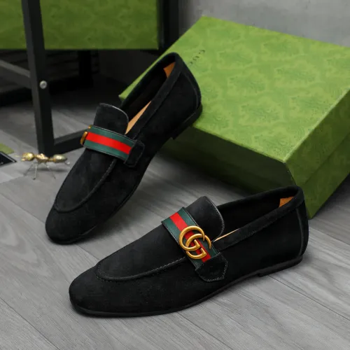 Gucci Oxfords Shoes For Men #1454727 $92.00 USD, Wholesale Replica Gucci Oxfords Shoes