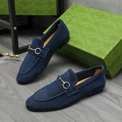Gucci Oxfords Shoes For Men #1454728 $92.00 USD, Wholesale Replica Gucci Oxfords Shoes