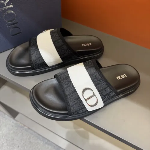 Christian Dior Slippers For Men #1454999 $52.00 USD, Wholesale Replica Christian Dior Slippers