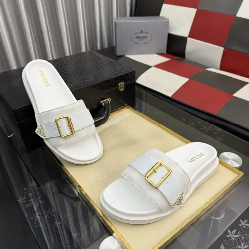 Replica Prada Slippers For Men #1455251 $60.00 USD for Wholesale