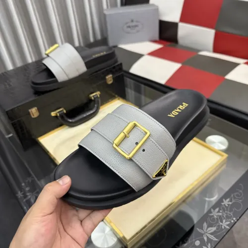 Prada Slippers For Men #1455263 $60.00 USD, Wholesale Replica Prada Slippers