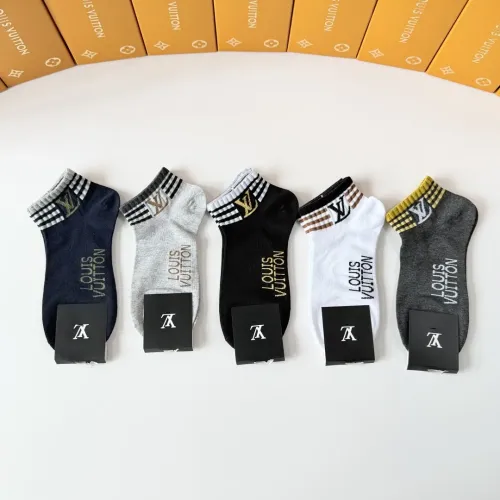 Louis Vuitton LV Socks #1455282 $27.00 USD, Wholesale Replica Louis Vuitton LV Socks